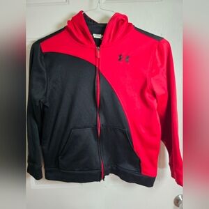 Under Armour full zip hoodie – youth large